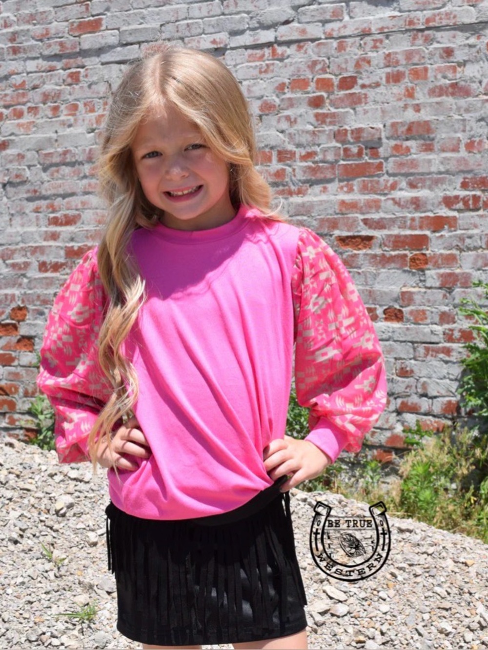 2 FLY The Pink Girl Talk Top